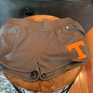 Gray TN Vols athletic shorts